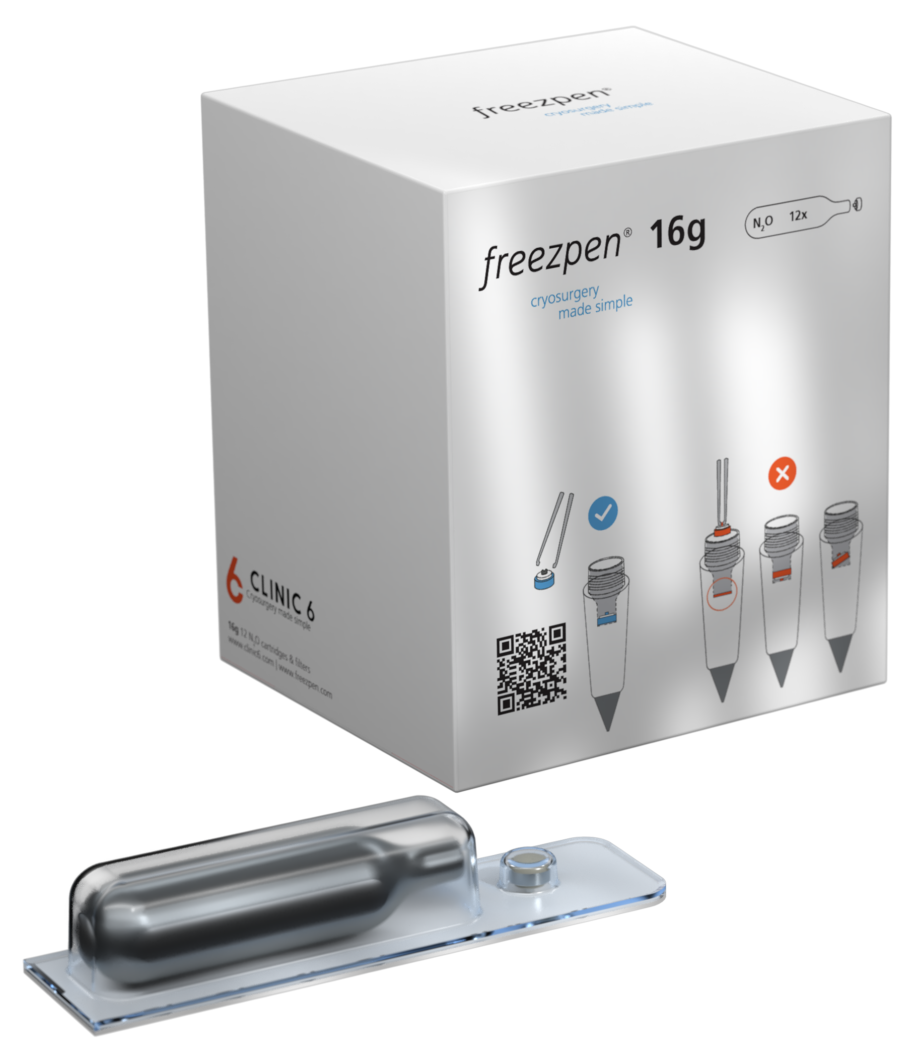 Freezpen starterset cryotherapie - 16 g