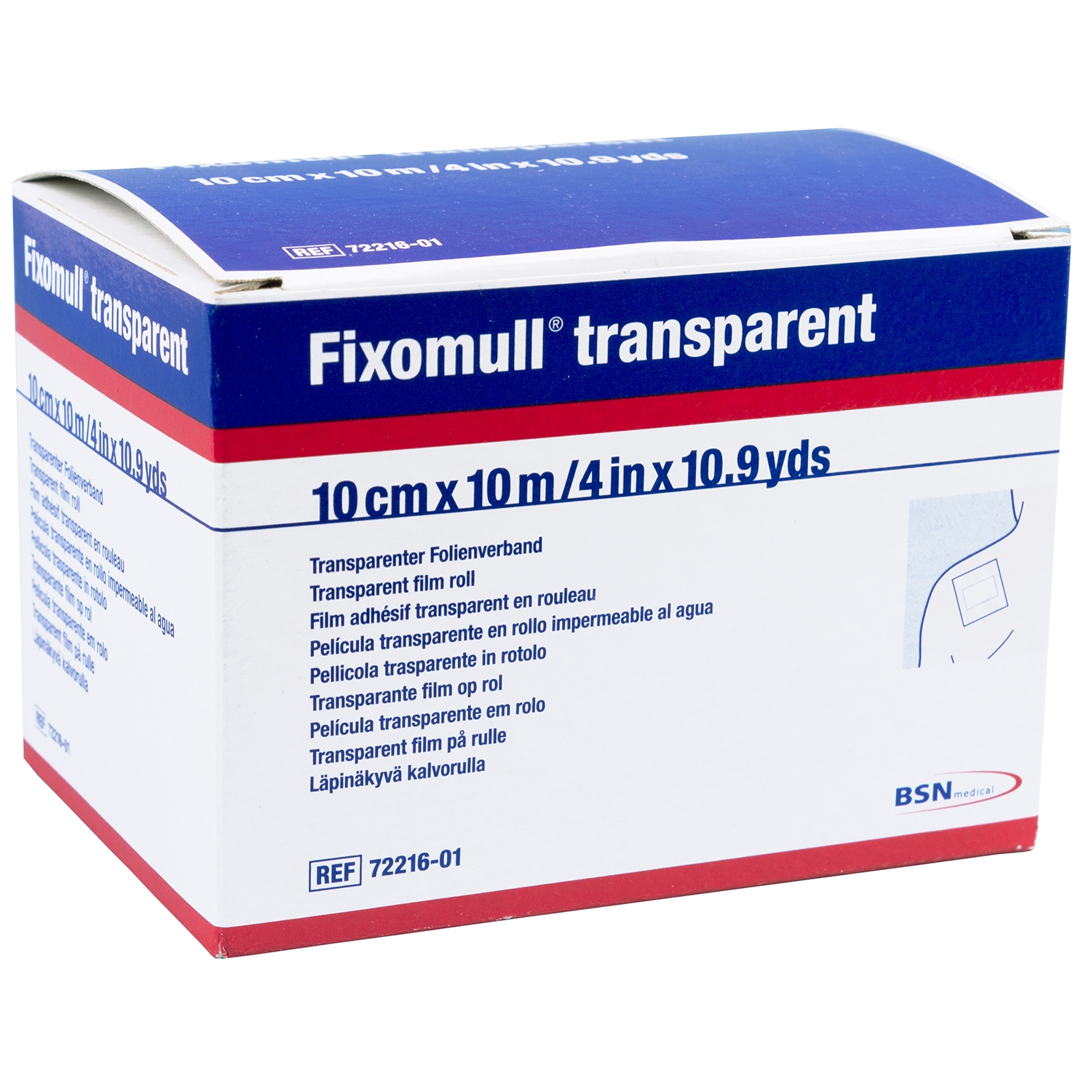 Fixomull transparent - 10 cm x 10 m