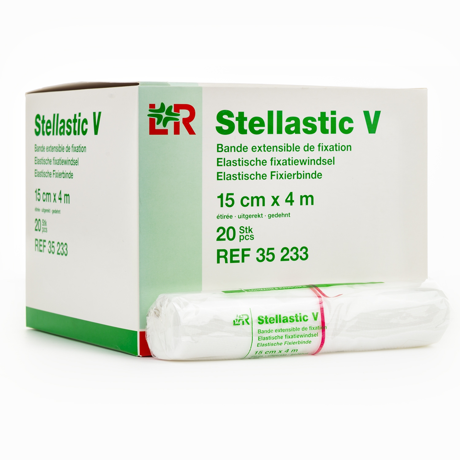 Stellastic V individueel verpakt - 15 cm x 4 m (20 st)