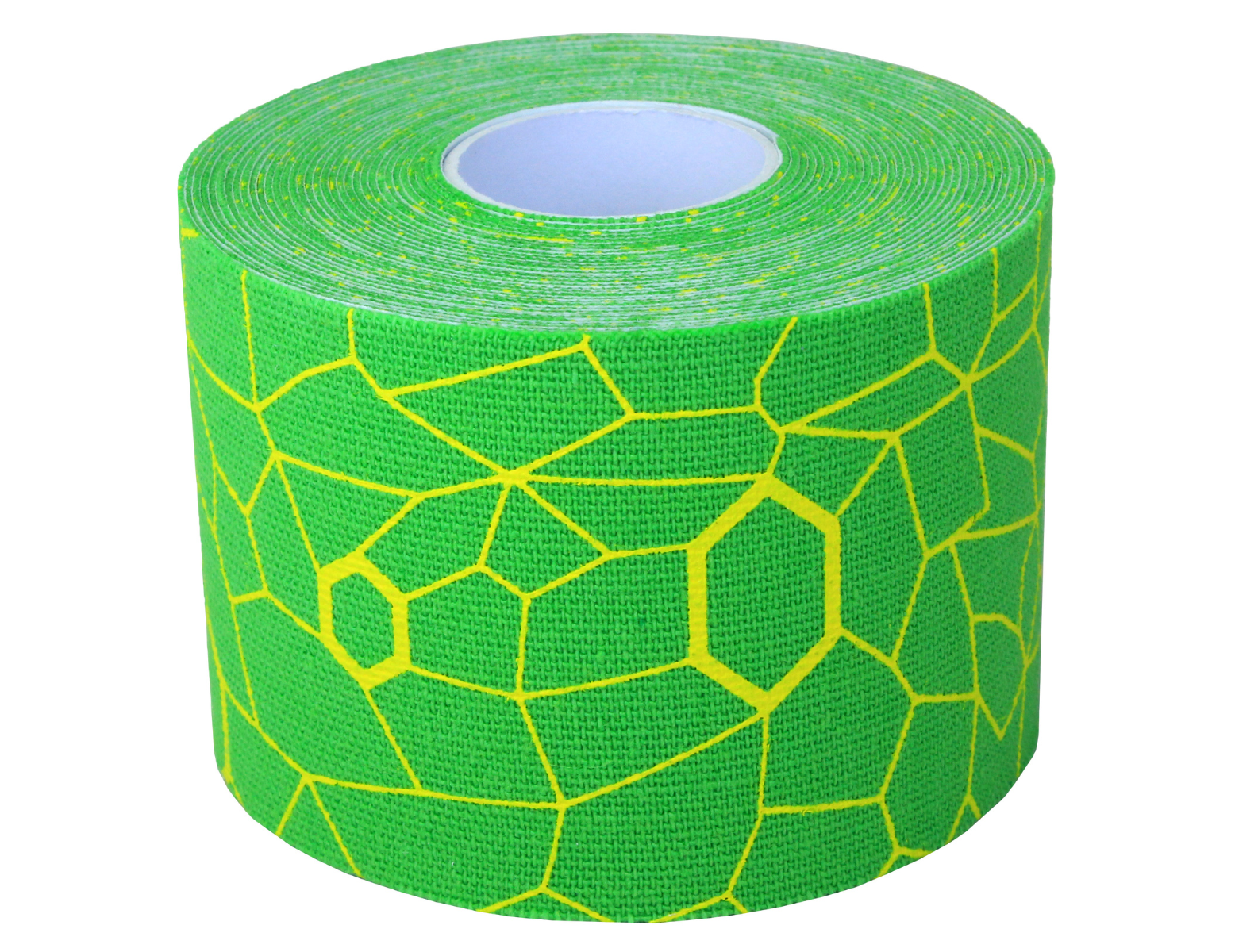 Thera-Band Kinesiotape - 5 cm x 5 m - groen/geel print