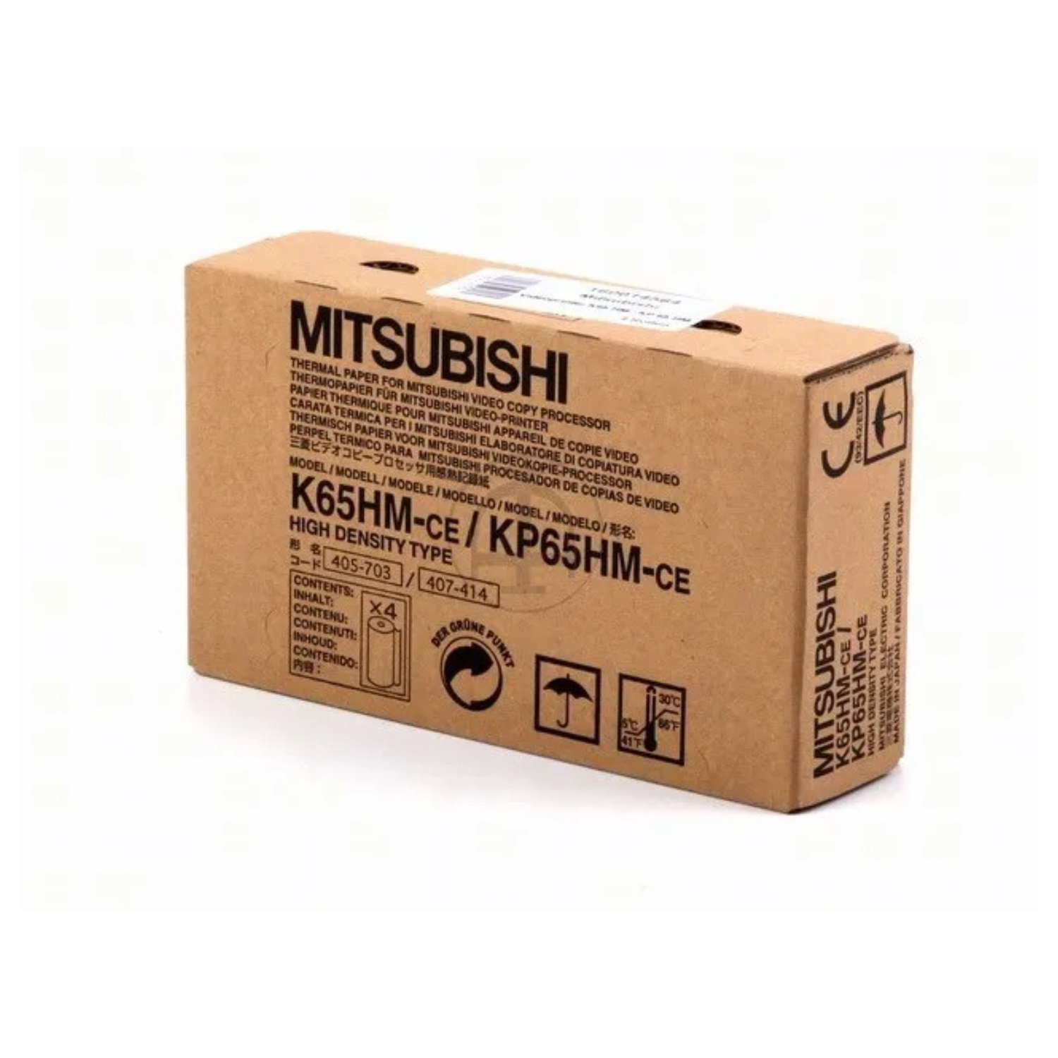 Papier mitsubishi kp65hm 110 x 4 roll