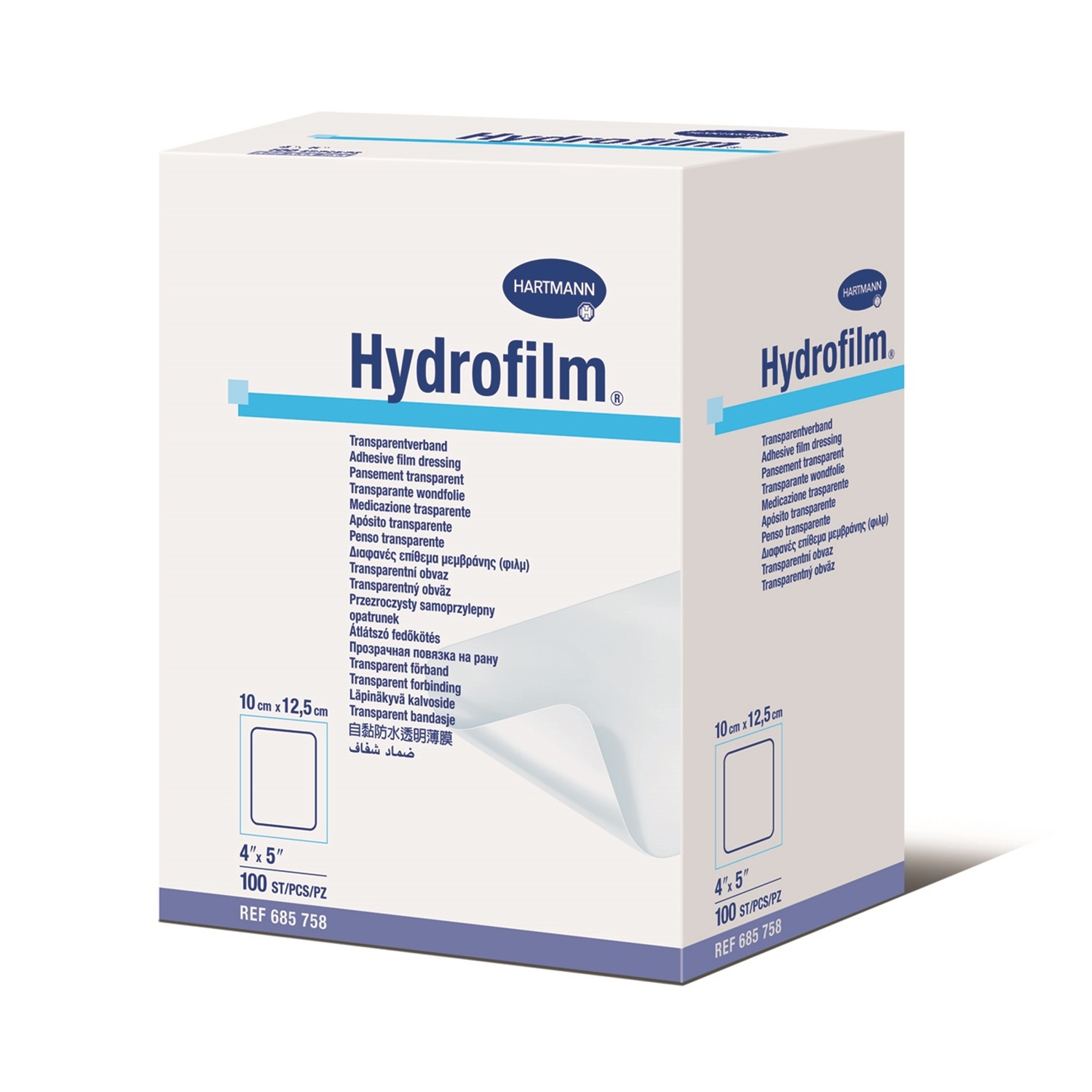 Hydrofilm steriel - 10 x 12,5 cm (100 st)