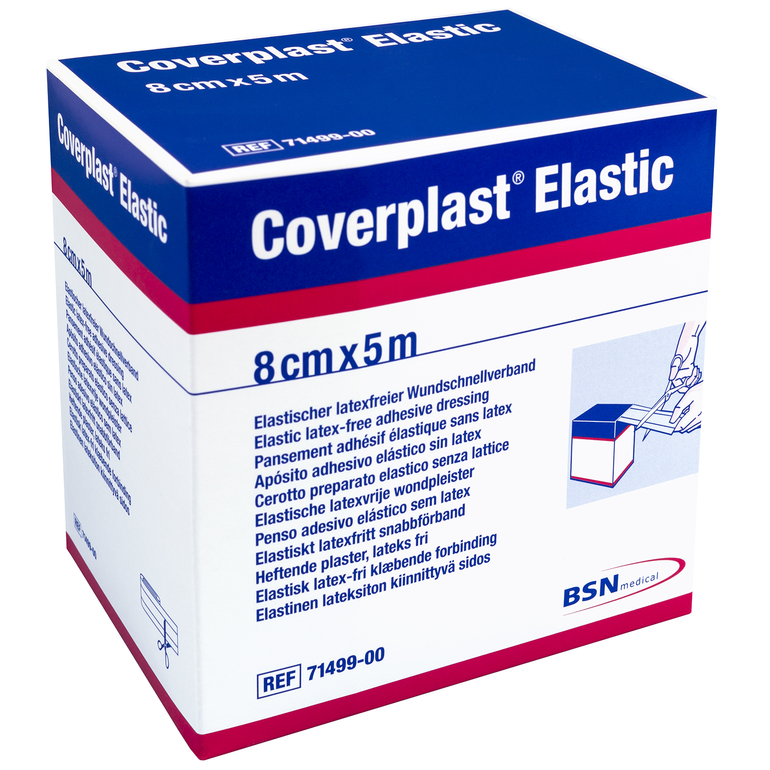 COVERPLAST ELASTIC 8 cm x 5 m