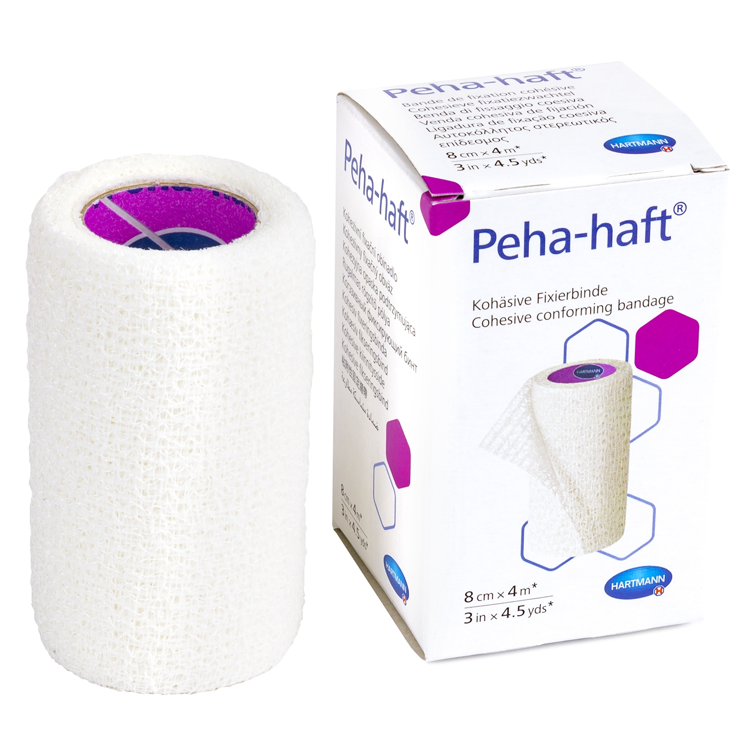 Peha Haft latexvrij - 8 cm x 4 m