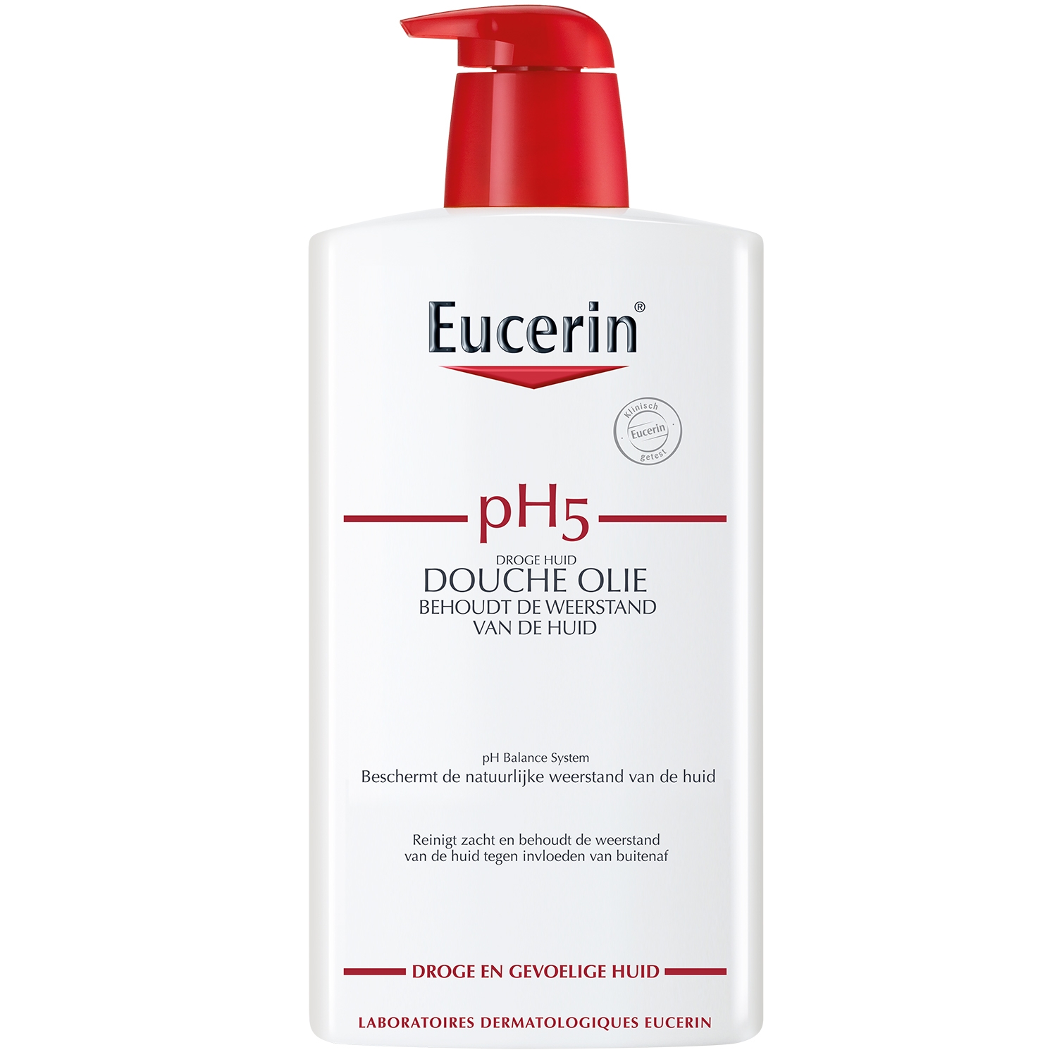 Eucerin pH5 douche-olie met pomp - 1000 ml