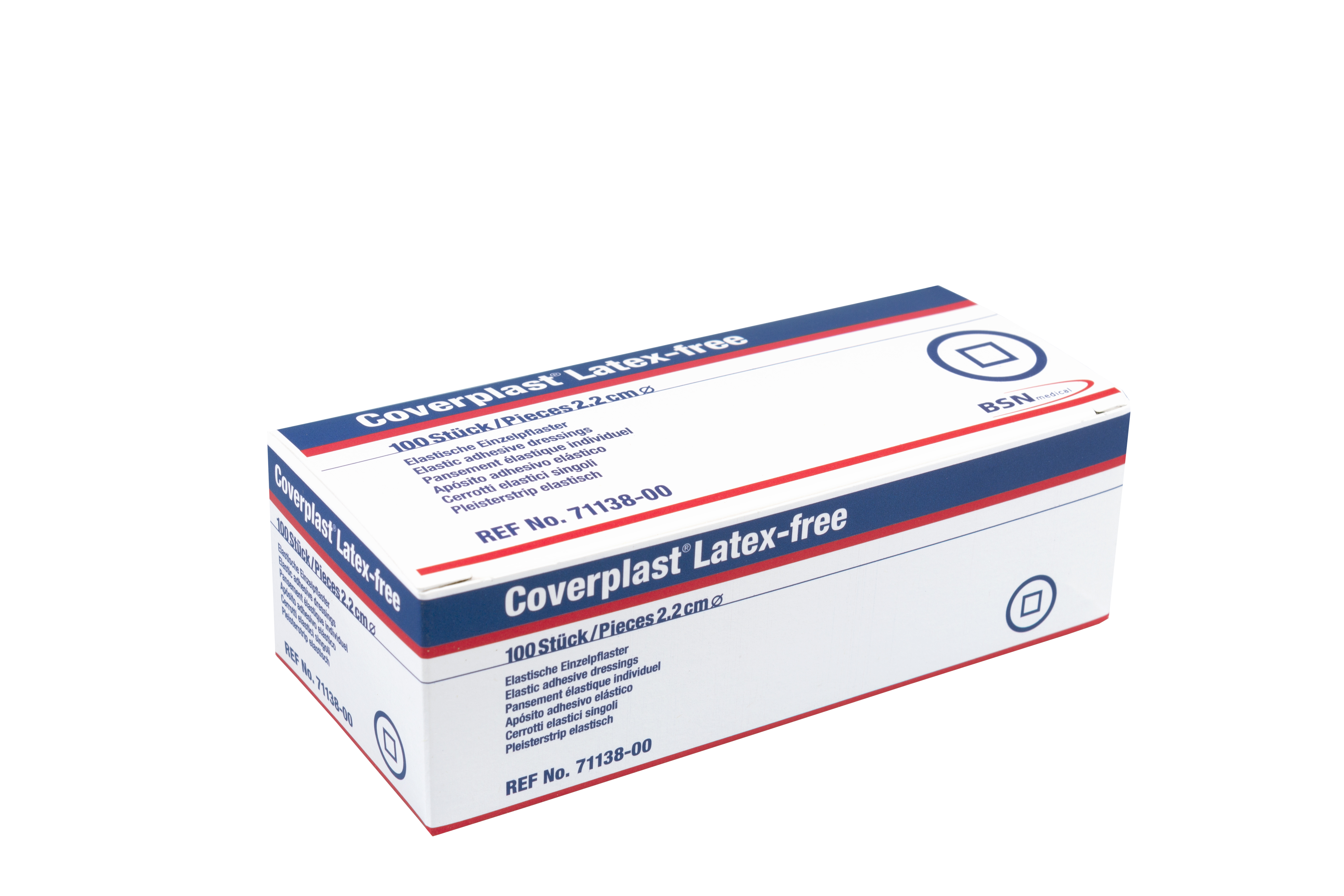 Coverplast strips sans latex