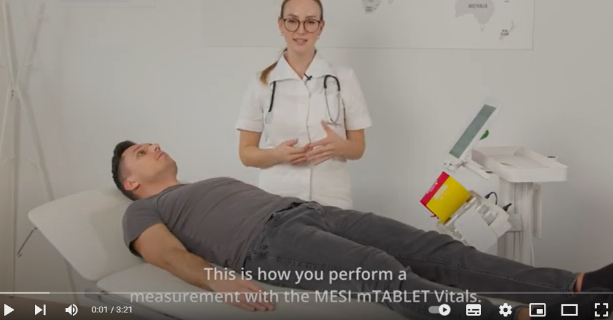 MESI mTABLET + VITALS - Vitale parameters