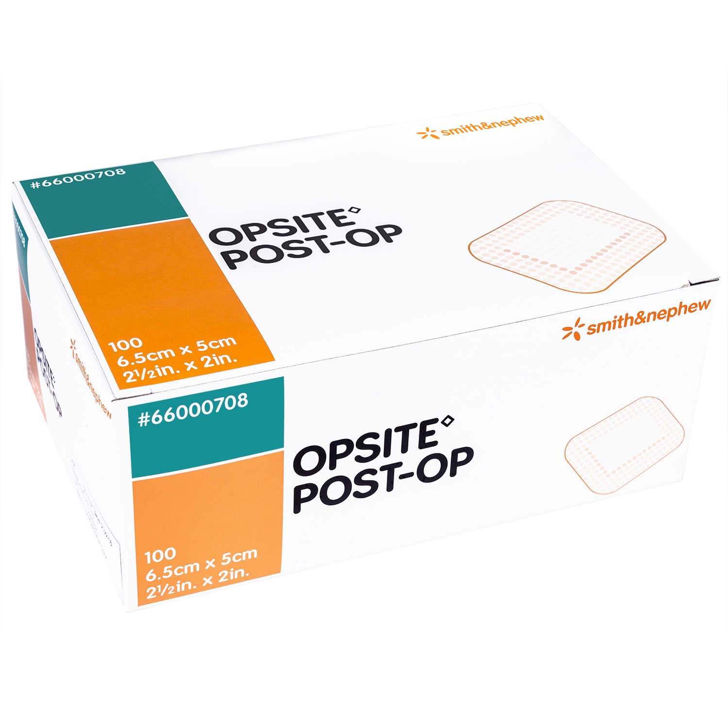 Opsite post-op - 6,5 x 5 cm (100 st)