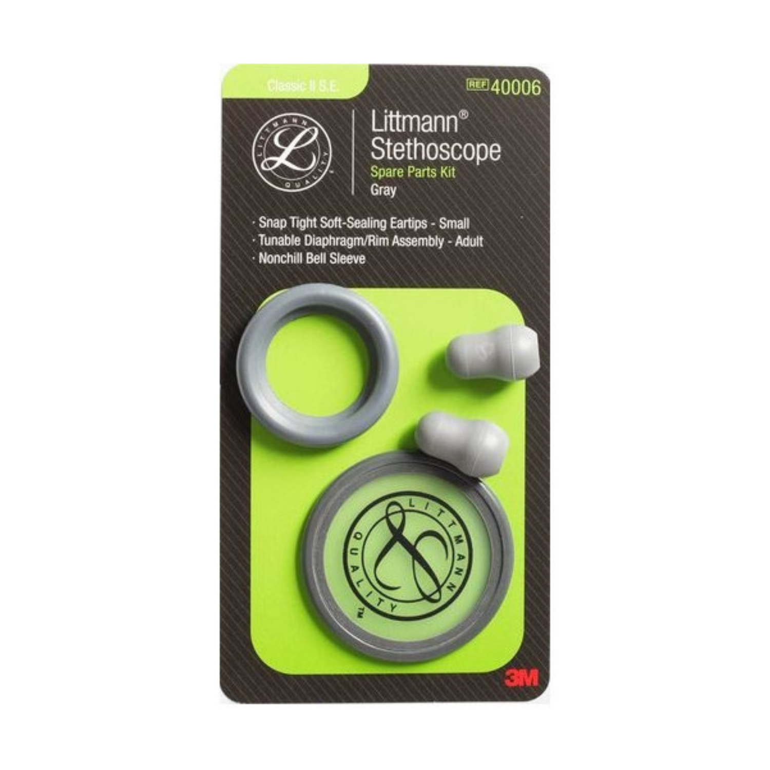 Pièces détachées Littmann Classic II - gris