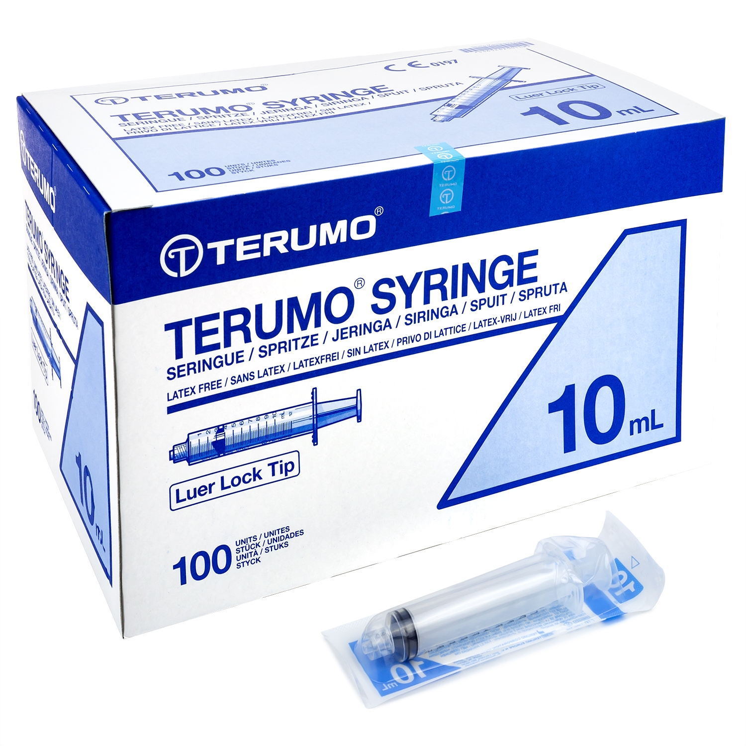 Terumo luer lock spuit - 10 ml (100 st)