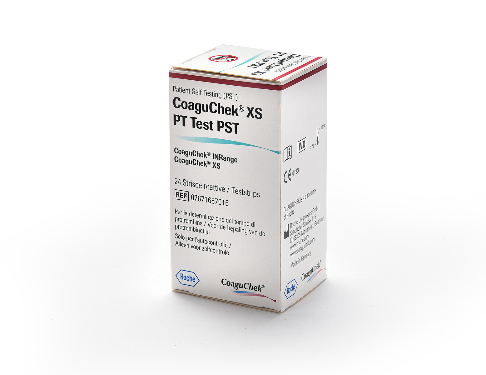 Coaguchek XS teststrips (24 st)